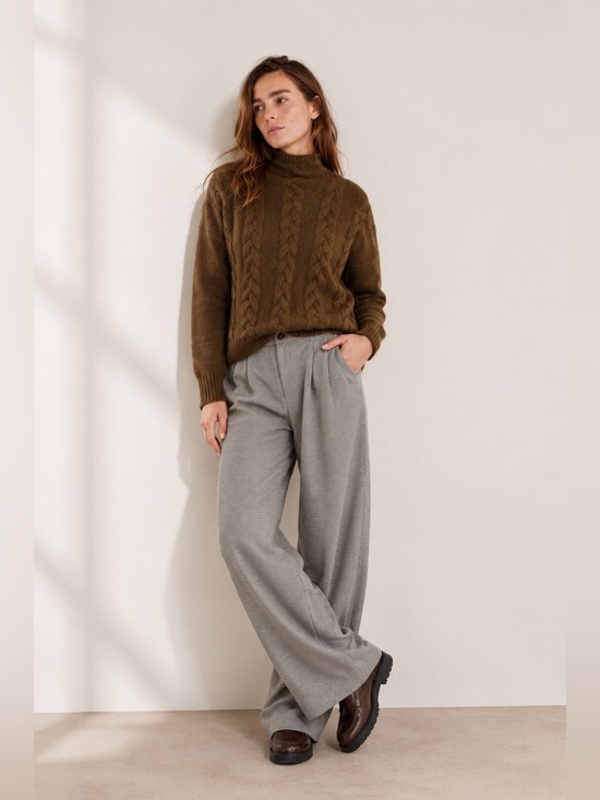 Madewell Sweaters - Madewell Grenville Cable Knit Sweater Chunky Mockneck Cozy